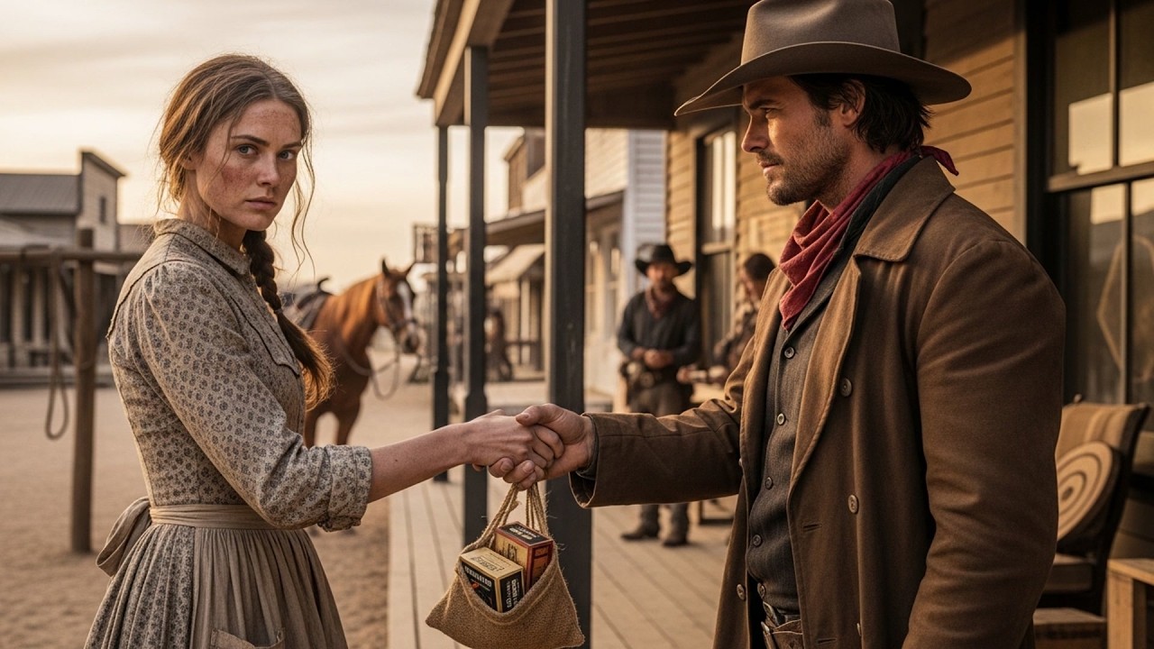 They Would Not Sell Her Ammunition At The Store, The Cowboy Bought It And Handed It To Her Outside
