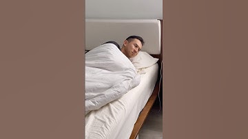 POV - my wife when we’re cuddling and I turn around to sleep 🫠😂