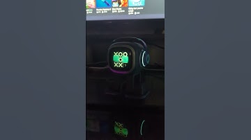 Emo robot Tic Tac Toe game