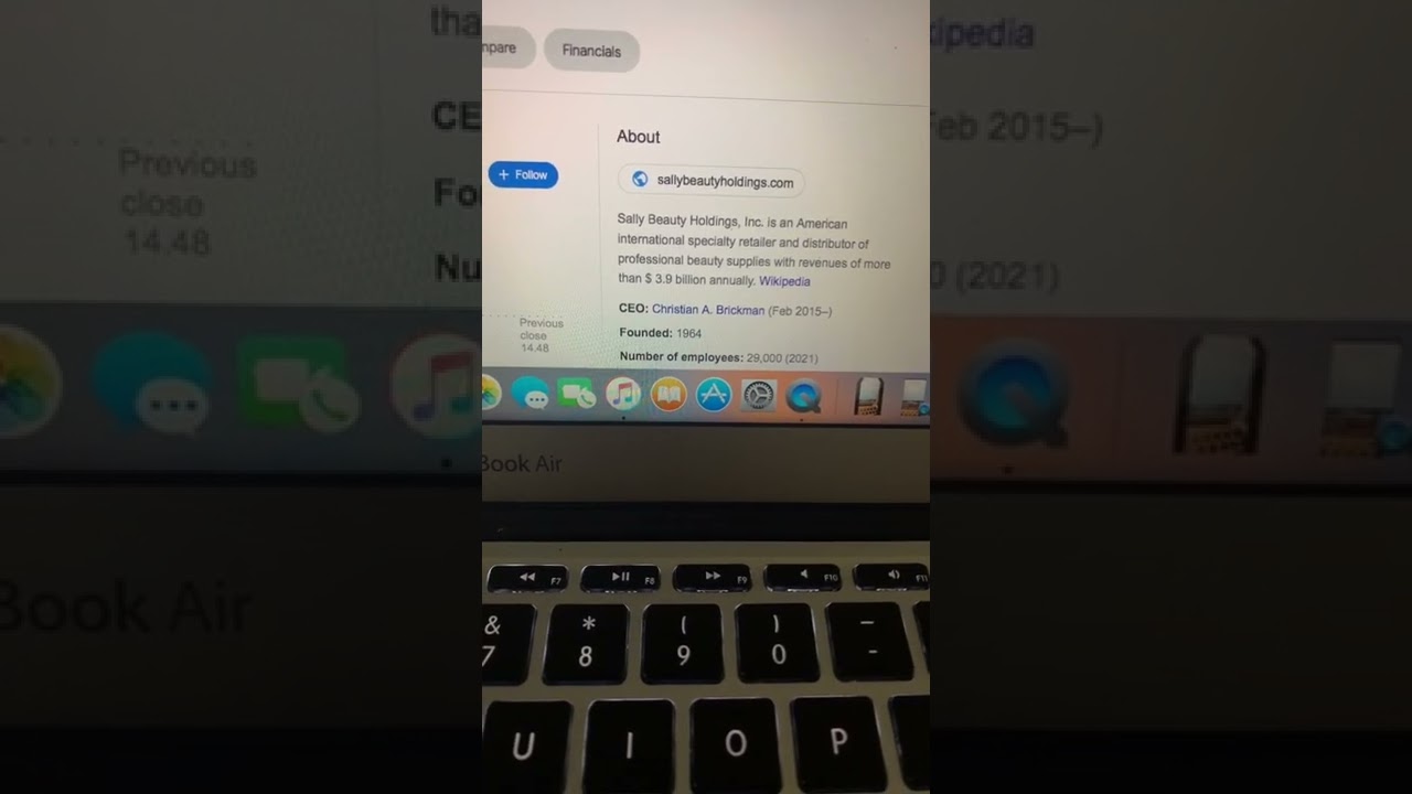 🔴 Sally Beauty Holdings Inc SBH Stock Trading Facts 🔴