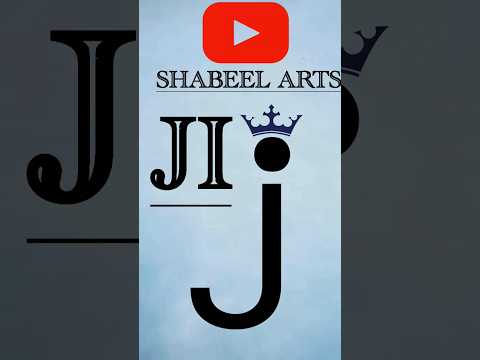 Logo Name JI Comment Your Names Ji Jilogo Logo Logodesign Namelogo Shorts Viral Trending