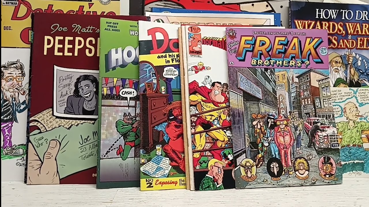 EP 1122 A Fistful of Fun, Freaky Comix: Underground and Indie Publishers.