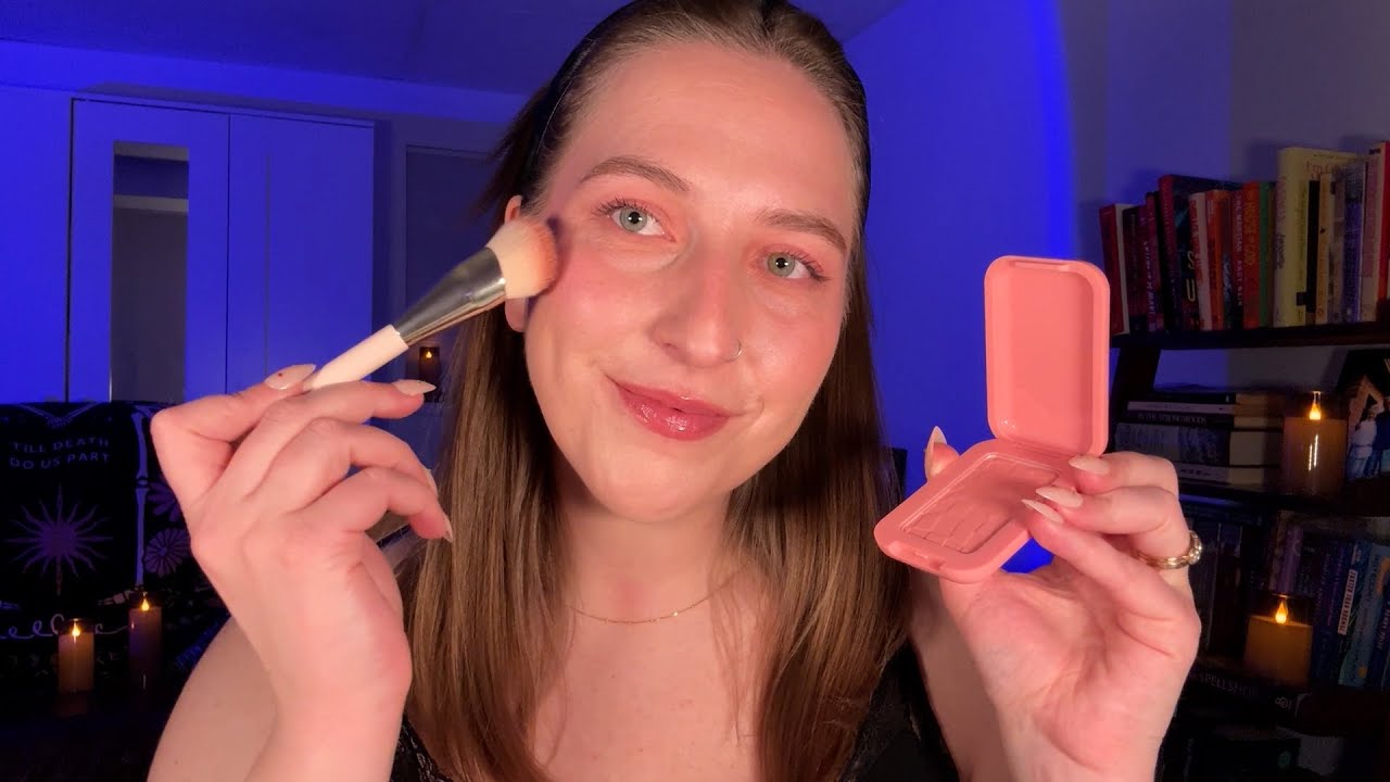 ASMR GRWM 💄 Шепот, на который не нужно обращать внимания ✨ с множеством постукиваний!