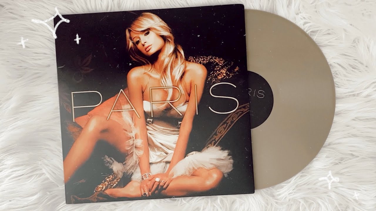 paris hilton paris (vinyl unboxing) urban outfitters exclusive