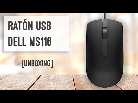 Ratón Dell MS116 - Unboxing en Español