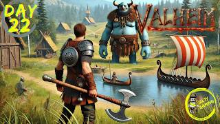 Valheim : HUGE Viking Survival : Day 22
