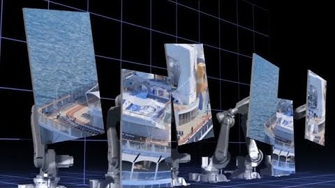 Modern robotics | robot coordinator || robotics arms with senstive led screen panels