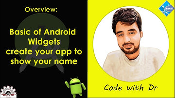 Android Development Tutorials in Urdu | Hindi | Android Widgets | Show your Name in App Layout | 3