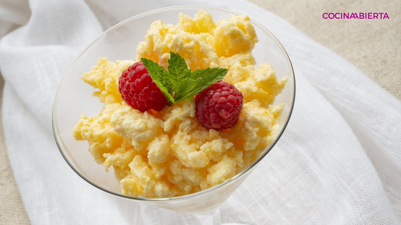 Granizado de yogur y naranja // Cocina Abierta de Karlos Arguiñano