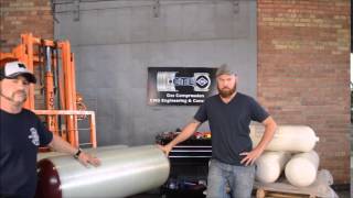CNG Type 2 Cylinder Tank