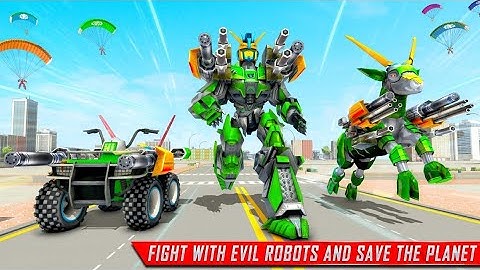 Goat Robot Transforming Games: ATV Bike Robot Game video | Robot 2021 gameplay | 3D robot gameplay