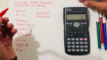 Bilimsel Hesap Makinesi Nasıl Kullanılır? (How to Use  Scientific Calculator?)