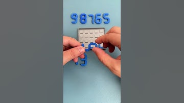 How can you put all ten numbers in the box at the same time?#puzzle#iq#iqtest