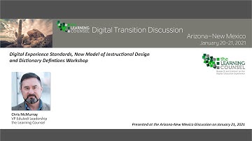 Digital Experience Standards: New Model of Instructional Design - AZ webinar Spring 2021