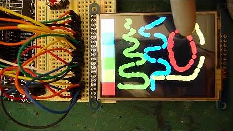 Adafruit 2.8" TFTLCD Touchscreen
