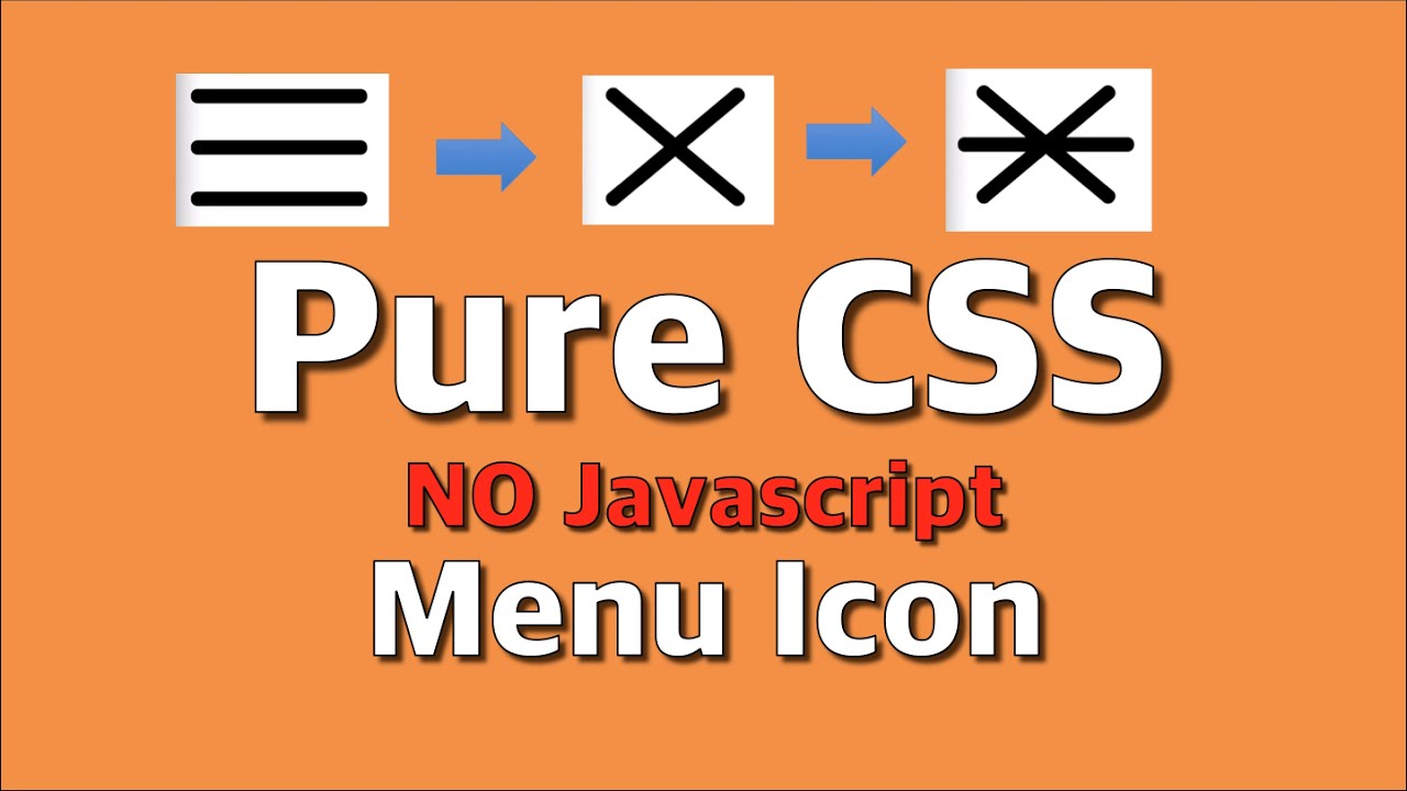  Update  Dinamic menu button (Pure CSS) No Javascript