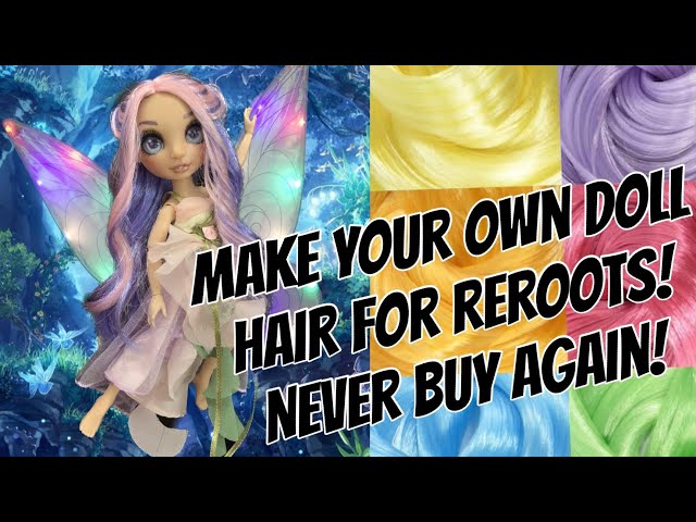 Rainbowdorable by Auzola  Indonesian Beauty Blogger: Chit chat: How to Reroot  Doll's Hair For Beginner!