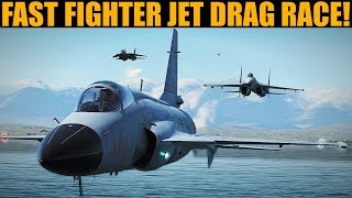 JF-17 Thunder Vs All Fighter Planes Drag Race | DCS WORLD screenshot 5