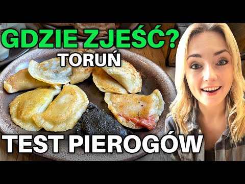 Toruń! JEDZENIE na starym mieście - Pierogarnia Stary Młyn! GDZIE ZJEŚĆ w Toruniu? | Check In