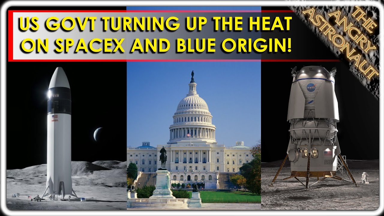 FINALLY!  Congress demands answers from SpaceX and Blue Origin!  HLS update!!