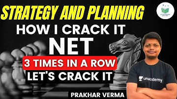 NTA UGC NET 2021 | Strategy and Planning for JRF May 2021 | How to Crack it! | by Prakhar Verma
