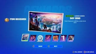 Fortnite Loading Screen:  DAY ZERO screenshot 4