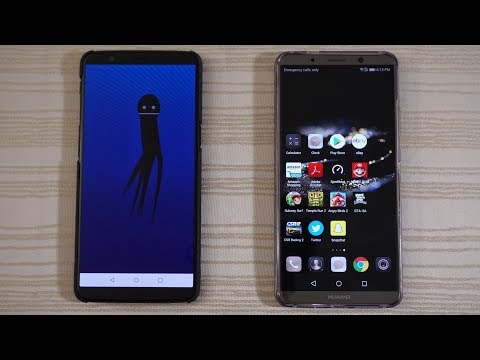 OnePlus 5T Oreo vs Huawei Mate 10 Pro - Speed Test!