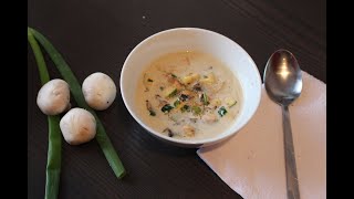грибной суп с овощами/сыроедение/веган/постный