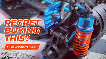 Do I regret buying this carbon fiber TT-01 chassis? #tamiya #tamiyarc #tamiyarccar #tamiyatt01 #tt01