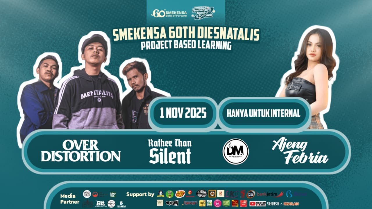 MALAM PUNCAK DIES NATALIS SMKN 1 BLITAR KE 60 | BERSAMA OVER DISTORTION DAN AJENG FEBRIA