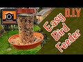 Easy D.I.Y Bird Feeder - How to Attract Birds to Your Garden