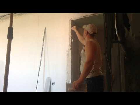 УСТАНОВКА УГЛОЗАЩИТНОГО ПРОФИЛЯ (УГОЛКА)