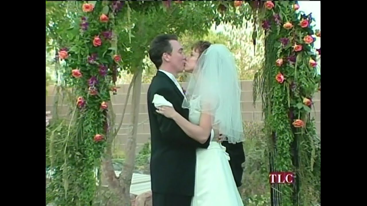 Paige Davis and Patrick Page on TLC�s A Wedding Story 2001