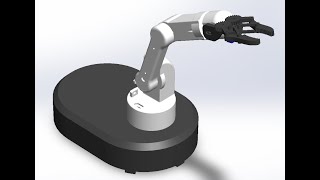 ARU Final Year Project - Design, Contruction and Programming of a pick and place robotic arm screenshot 1