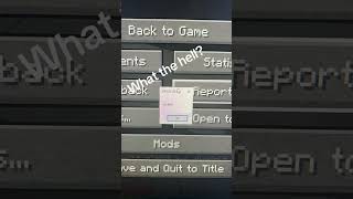 The broken script? Why can’t I sleep? #minecraftthebrokenscript #minecrafthorror #minecraftsurvival