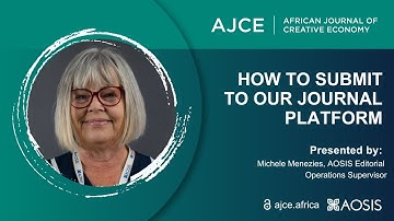 How to submit to our journal platform | A beginner’s guide