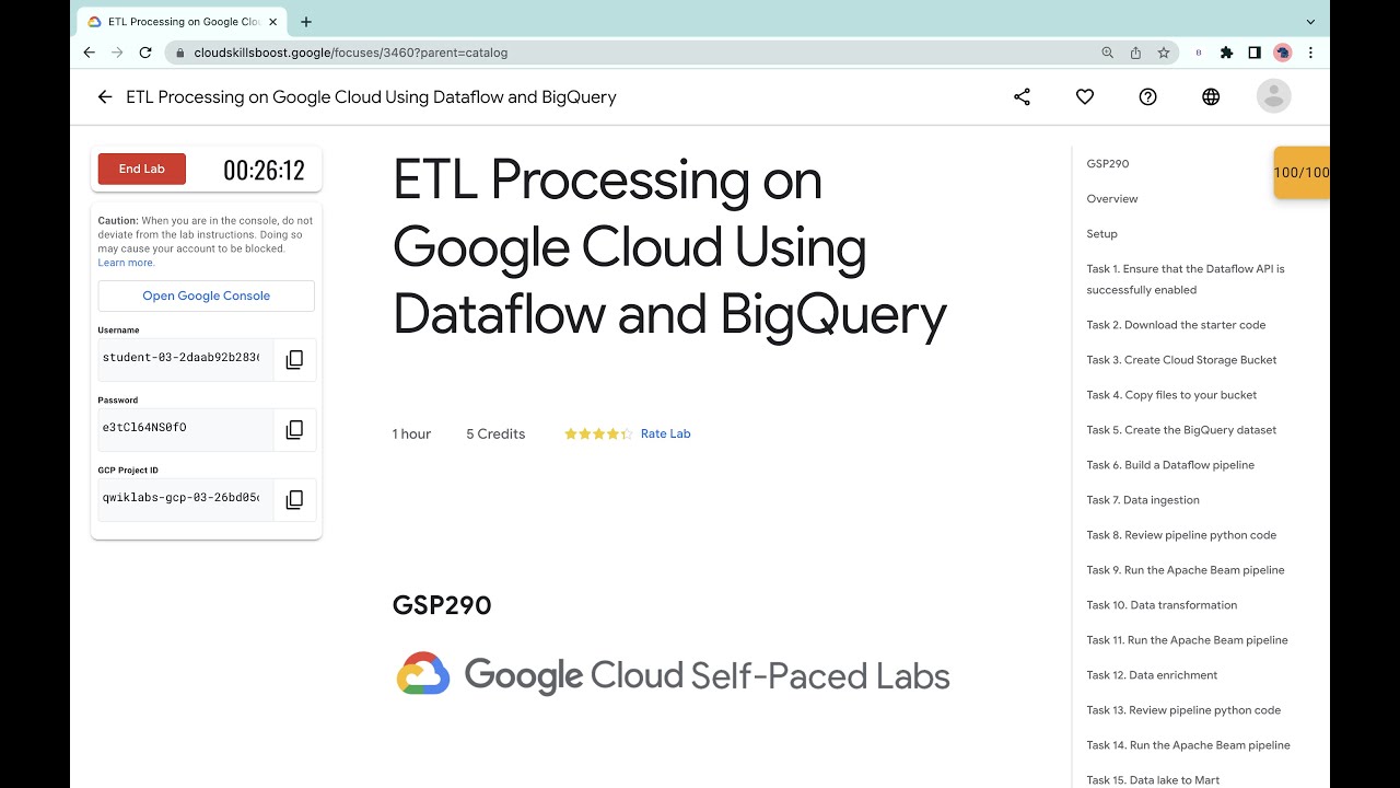 #new ETL Processing on Google Cloud Using Dataflow and BigQuery # ...