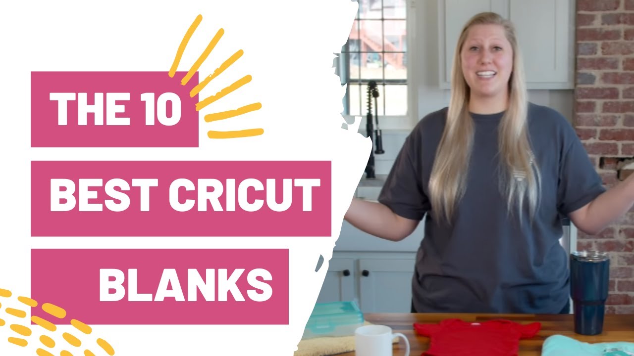 117 Craft Blanks Ideas for Cricut, Silhouette and Heat Presses 