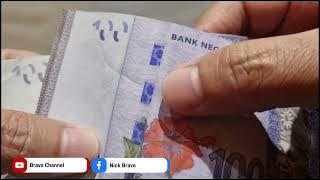 Duit RM100 - Cara mudah untuk kenal pasti Duit Palsu dan yang Asli.