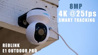 Reolink E1 outdoor Pro WiFi 4K Security Camera | Smart Auto Tracking!