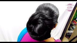 How to: indian Style Knot Bun | Indian Hair Bun | Hair Bun | Indian Hairstyles | knot bun