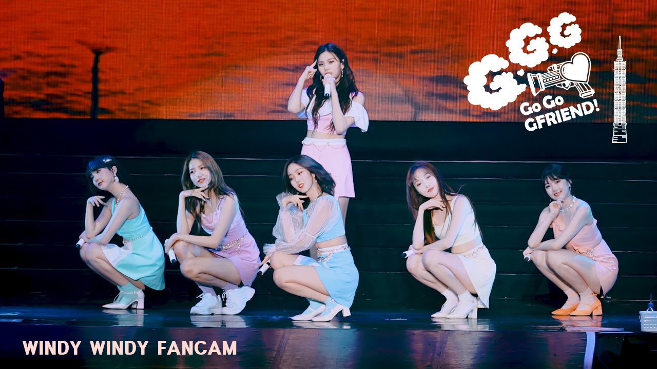 [4k]190831 대만 콘서트 여자친구 - 바람 바람 바람(Windy Windy) 전체 직캠(Fancam)
