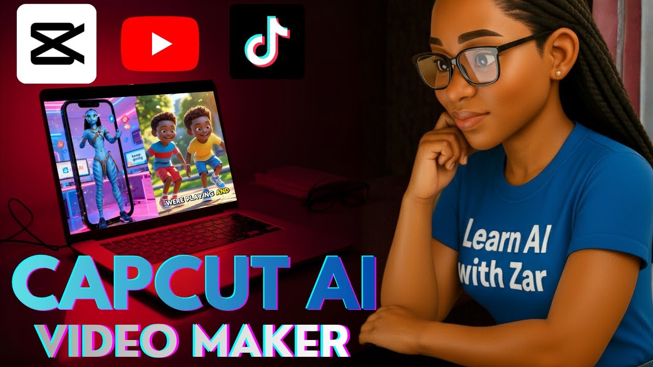 Beginner Tutorial - CapCut's AI Video Maker - YouTube