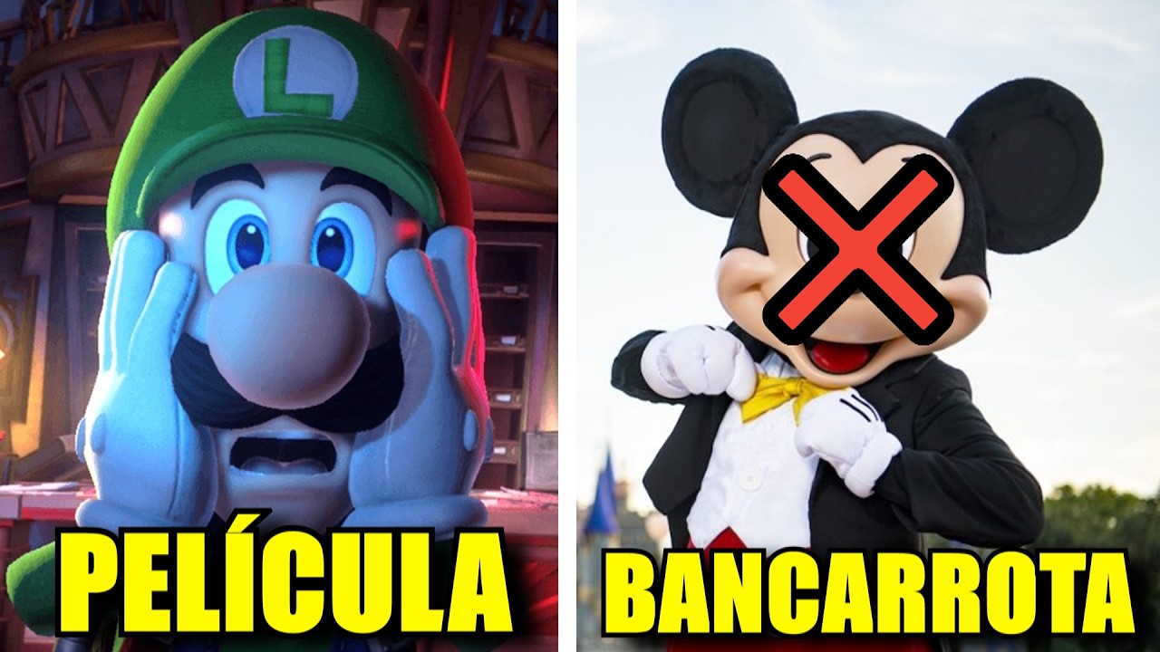 LUIGI'S MANSION LA PELÍCULA, ¿DISNEY EN BANCARROTA?, EL FINAL DEL CIRCO DIGITAL