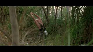 Crocodile Dundee (1986) | Linda Kozlowski meets a crocodile (1080p)