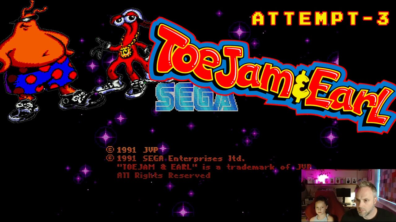 Toejam & Earl - Attempt 3 (Sega Megadrive)