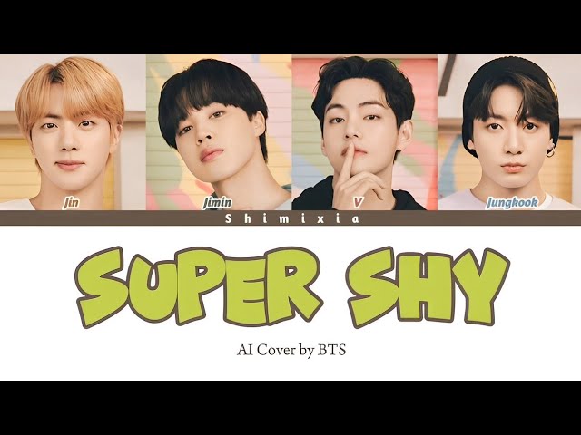 NewJeans - Super Shy || AI Cover by BTS with Lyrics (Vocal Line) class=