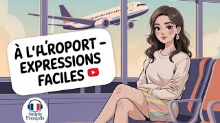 🛫 Parle français comme un voyageur ! Les phrases simples pour l’aéroport ✨