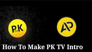 How to Make PK Tv Intro Reveal Animation intro in Kinemaster in Urdu & hindi screenshot 5
