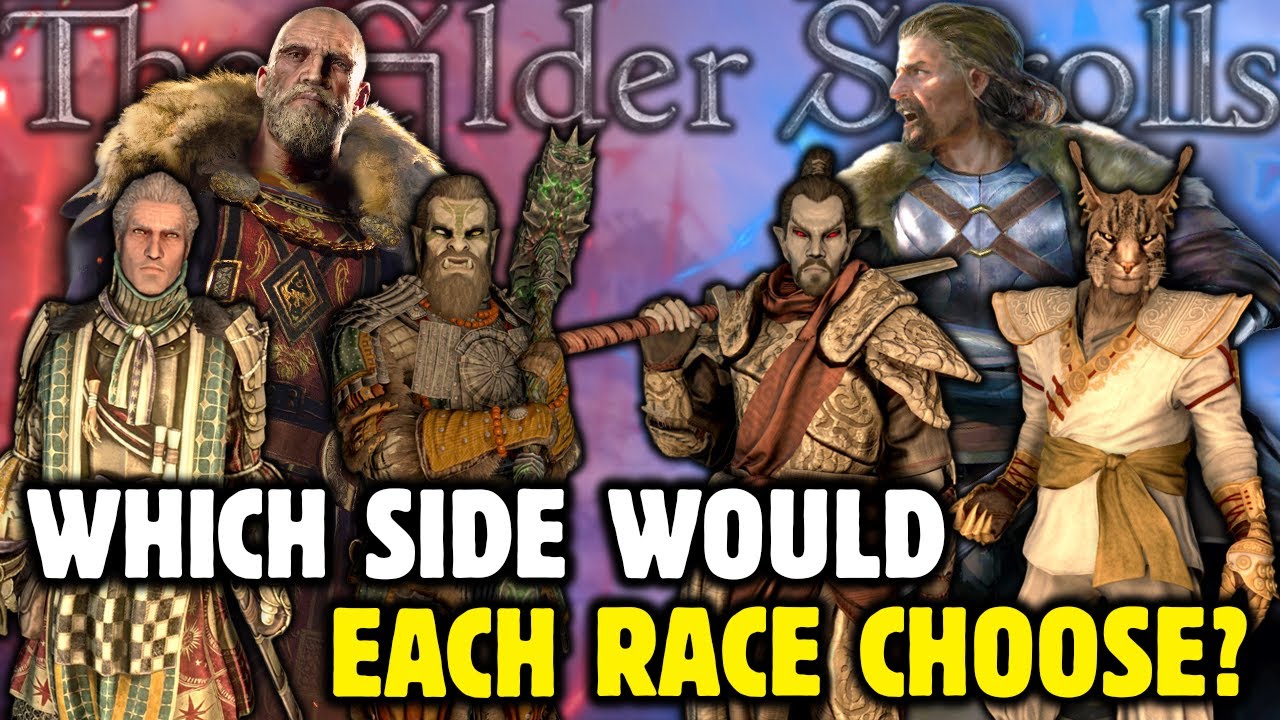 Which Side Of Skyrim's Civil War Would Each Race Choose?